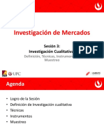 Clase Sem 3-Investigación Cualitativa y Muestreo No Probabilístico