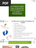 05 - 10 Pasos de Calidad en La Atencion Obstetrica