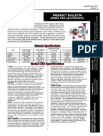 Product Bulletin: Model Osd Ansi Process