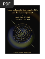 Linear and Angular Light Doppler Shifts and The Sagnac Experiment