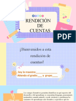 Rendición de Cuentas