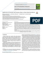 Koizumi, 2019, Application of Titanium and Titanium Alloys To Fixed Dental Prostheses