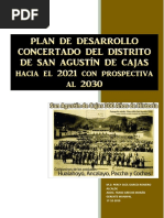 Plan de Desarrollo Concertado-San Agsutin de Cajas