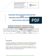 PROGRAMA DE PROTECCIÓN Y PREVENCIÓN RADIACIÓN UV DE ORIGEN SOLAR-El-SIG-DOC-01-A-05-03-2022