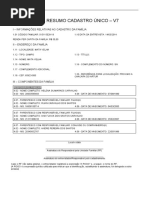 Folha Resumo Cadastro Unico v7 I Informa