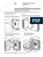 Corning Single Panel Housing - Standard Recommended Procedure 003-981-AEN