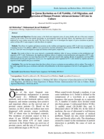 BCL2L12 Gene Expression of Human Prostate Adenocarcinoma Cell Line in