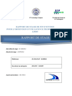 Rapport de Stage Elhajjaji Karima