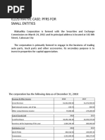 Illustrative FS - PFRS For Small Entities