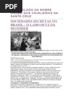 Apostolado Da Nobre Ordem Dos Cavaleiros Da Santa Cruz