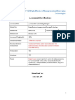 DQ-Digital Business Management and Emerging Technologies