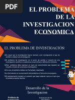 El Problema en La Investiacion Economica