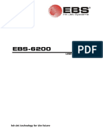 Ebs-6200 User's Manual