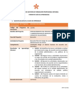 Denominación Del Programa de Formación: Gestion Documental