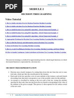 Video Tutorial: Decision Tree Learning