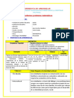 Actividad de Aprendizaje Matematica