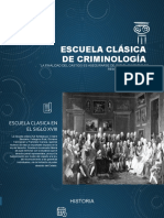 Escuela Clásica de Criminologia