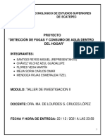 Proyecto Final Detección de Fugas y Consumo de Agua en El Hogar 1