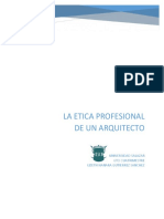 Etica Profesional de Un Arquitecto