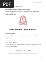 QTR115 - Guión de Clases Unidad 1 - Ciclo Ii - 2022