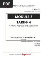 Tariff 4: Cycle 2