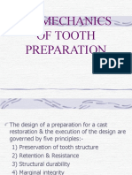 Copy (2) of Biomechanics of Tooth Preparation