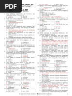 Exam Drill 3 - July 2014 - Gen Ed - Answer Key