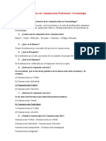 Banco de Preguntas de Comunicación Profesional