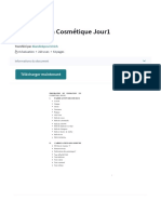 Formation en Cosmétique Jour1 - PDF - Hydroxyde de Sodium - Savon