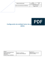 Configuración de Autenticación Multifactor