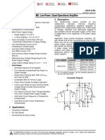 LM324-N-MIL Low-Power, Quad-Operational Amplifier: 1 Features 3 Description