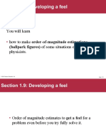 Section 1.9: Developing A Feel