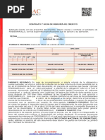 Contrato de Credito Findesarrollo