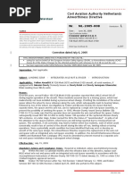 Civil Aviation Authority Netherlands Airworthiness Directive