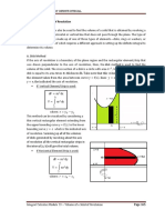 Volume of A Solid Revolution