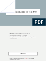 Osteonecrosis of The Jaw