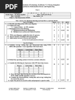 Bangalore Institute of Technology, K.R.Road, V.V. Puram, Bangalore Department of Information Science and Engineering