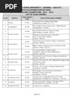 Tamil Nadu Open University, Chennai - 600 015