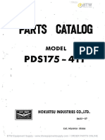 AIRMAN PDS175 411 Parts Catalog BTW