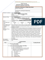 Lecturenote - 250413259course Outline - Basics of Hydropower Engineering