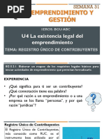 Registro Unico de Contribuyentes