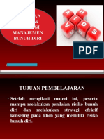 Penilaian Risiko & Strategi Manajemen Bunuh Diri