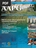 AAPG 2011 ICE Technical Program & Registration Annnouncement