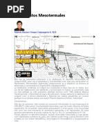 Yacimientos Mesotermales