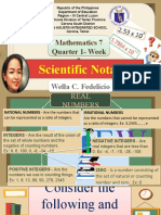 Powerpoint Scientific Notation