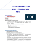 Super Revisão Direito Do Trabalho