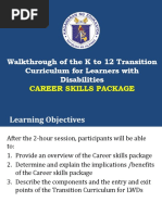 Career Skills Package Presentation