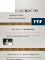 La Investigación