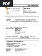 SLM Series: Safety Data Sheet