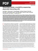 PIC-Seq Dissecting Cellular Crosstalk by Sequencing Physically Interacting Cells